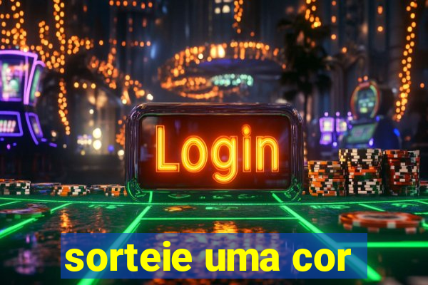 sorteie uma cor